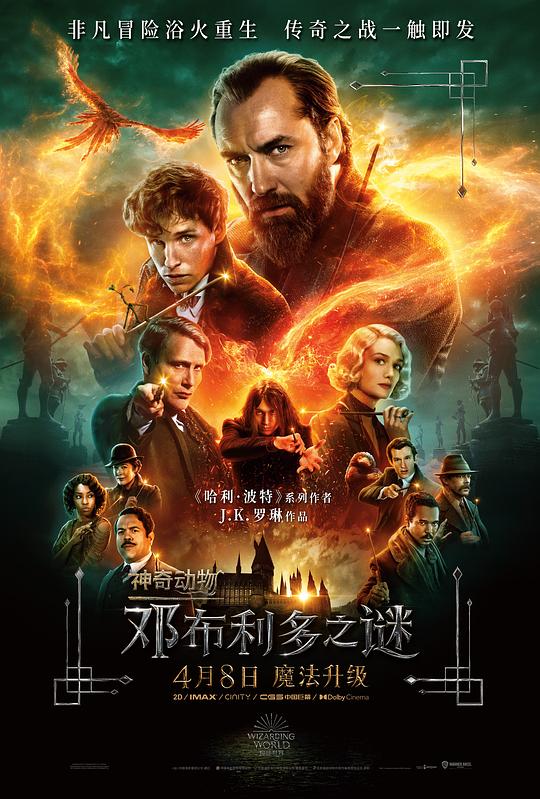神奇动物：邓布利多之谜 封面